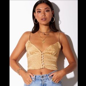 Motel Rocks Sipa satin top